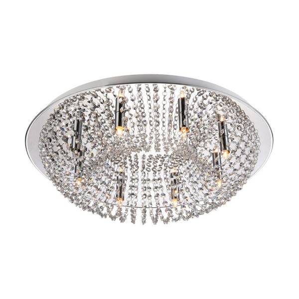 Mennyezeti lámpa G9 33Wx8 króm RHODIA