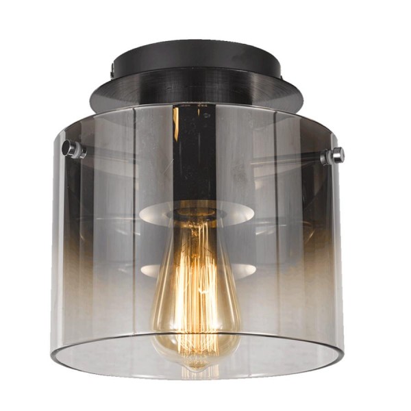 Mennyezeti lámpa E27 60W fekete MOXIE