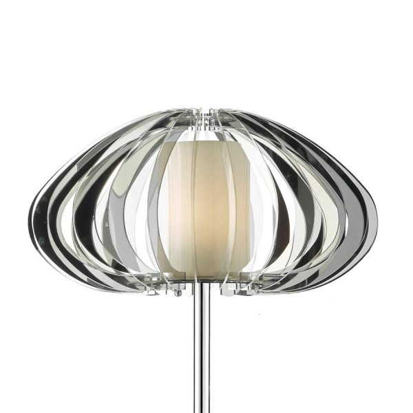 Állólámpa E27 60W króm SENZA