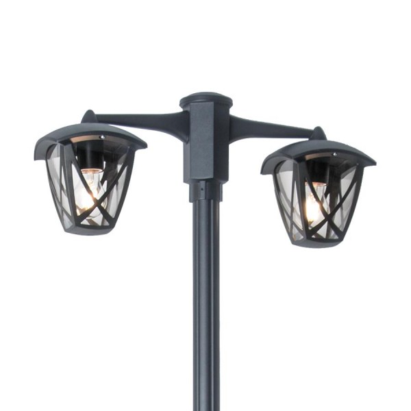 Kültéri állólámpa E27 60Wx2 fekete SPLIT
