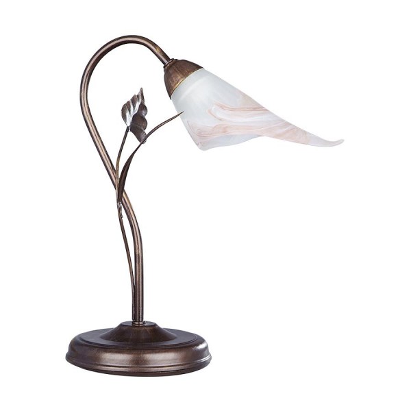 Asztali lámpa E14 40W barna PRIMA