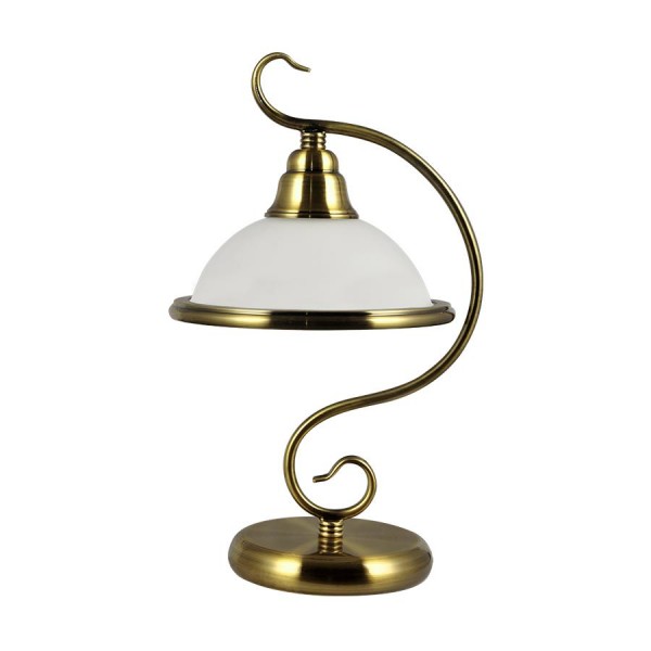 Asztali lámpa E14 40W sárgaréz VIOLA