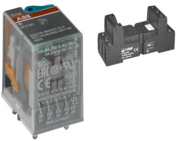 Relé 24V DC 3Z-3NY 6A