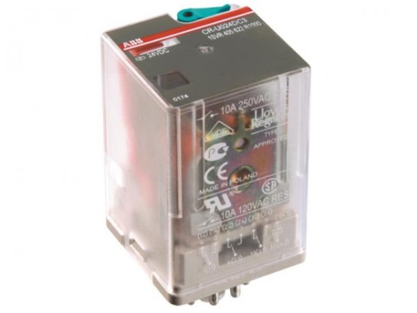 Relé 24V DC 3Z-3NY 10A+LED