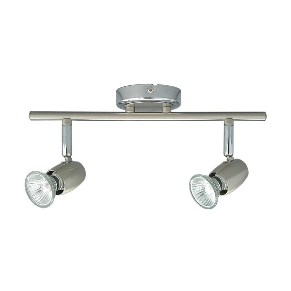 Lámpatest GU10 50Wx2 króm RAFT