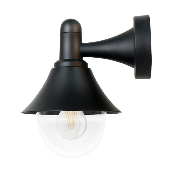 Kültéri falikar E27 60W fekete MIAMY