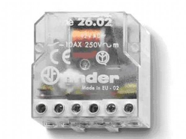 Impulzus relé 230V 2Z dobozba