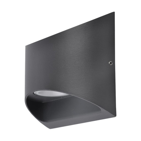 Kültéri fali lámpa LED 6W szürke AUCLAND