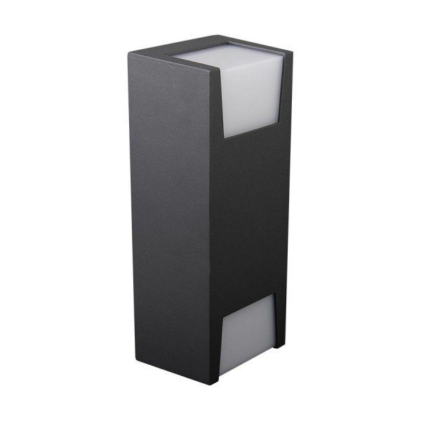 Kültéri fali lámpa GU10 5Wx2 szürke TAMP