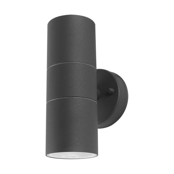 Kültéri fali lámpa GU10 40Wx2 szürke NUR