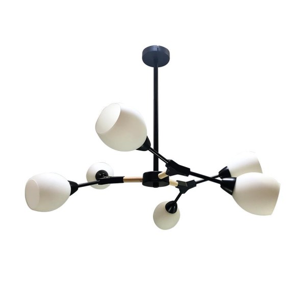 Függeszték E14 40Wx6 fekete CITTERIO