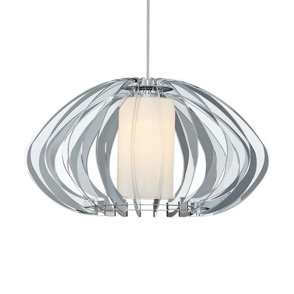 Függeszték E14 40W króm SENZA