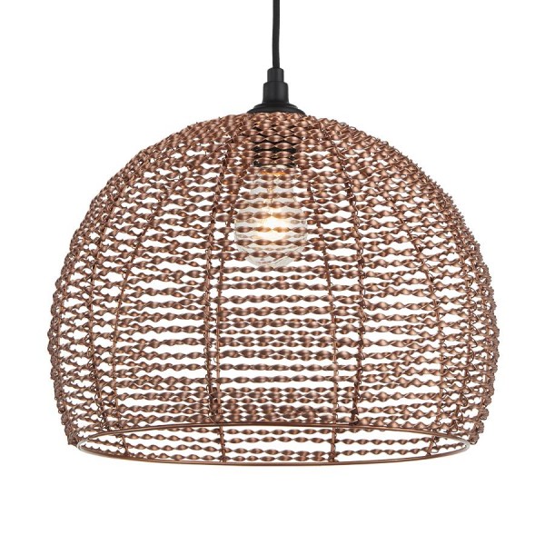 Függeszték E27 60W réz SCELETON