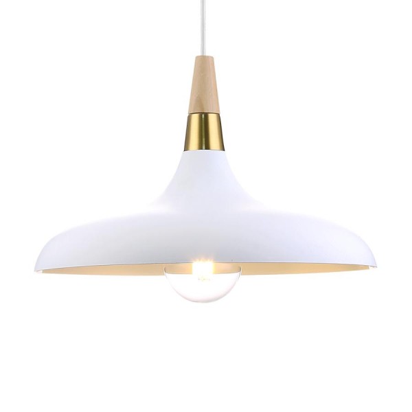 Függeszték E27 60W fehér TRIER