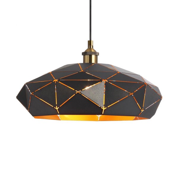 Függeszték E27 60W fekete CATANIA