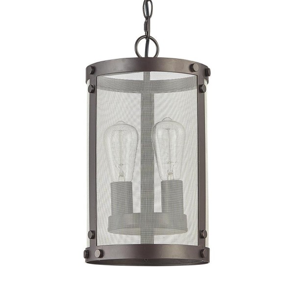 Függeszték E27 60Wx2 barna IOWA