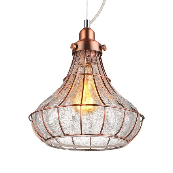 Függeszték E27 60W réz PERUGIA