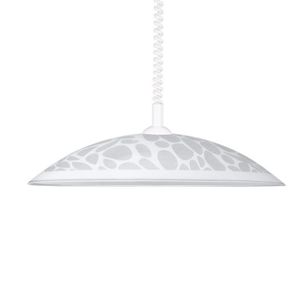 Függeszték E27 60W fehér SILK