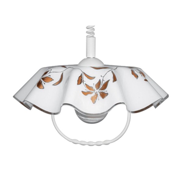 Függeszték E27 60W barna LYRA ACRYL