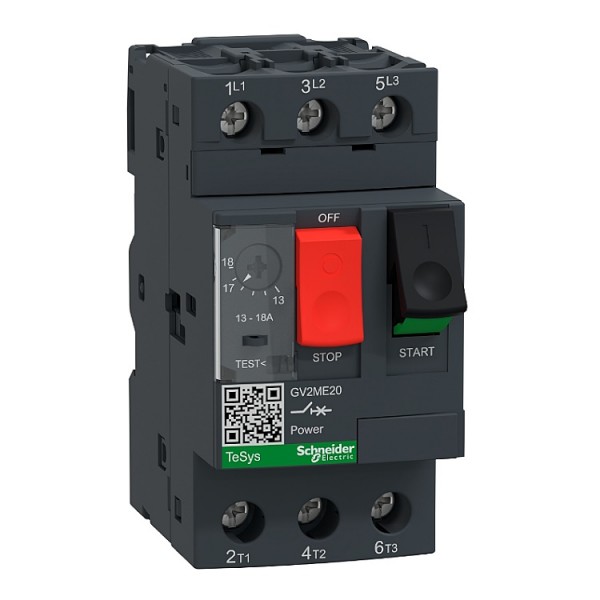 Motorvédő kapcsoló 18A