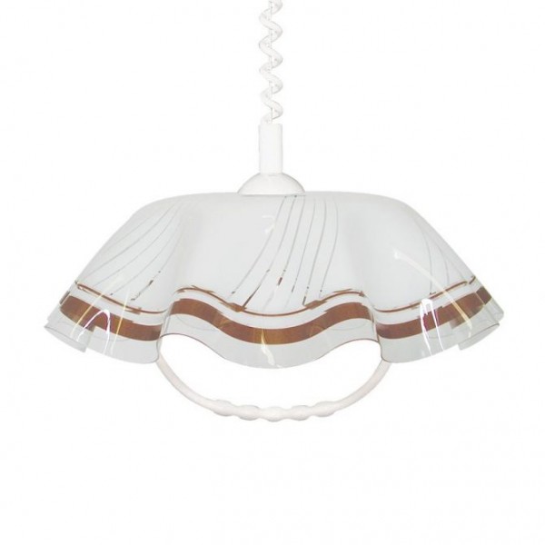 Függeszték E27 60W barna LYRA ACRYL