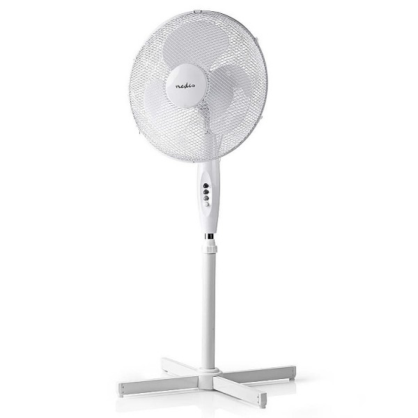 Ventilátor álló 400mm fehér