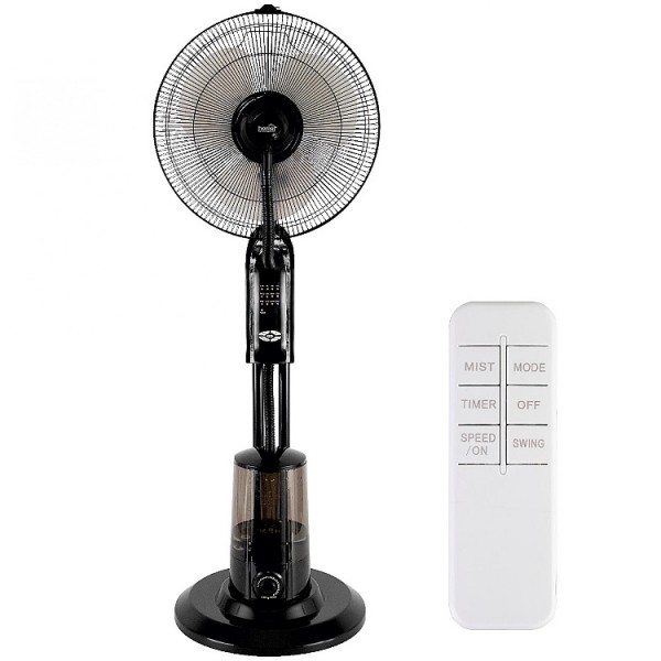 Ventilátor álló 1250mm párásítós 40cm