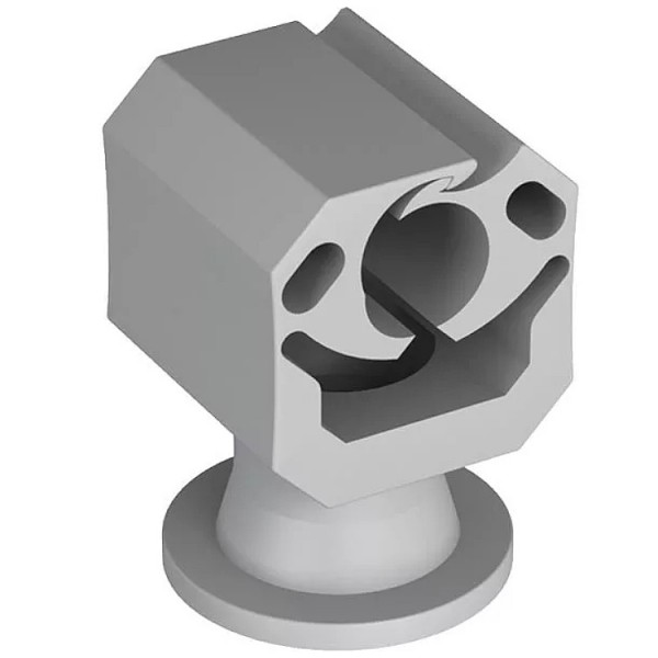 Vezetéktartó RD8 M6 műanyag