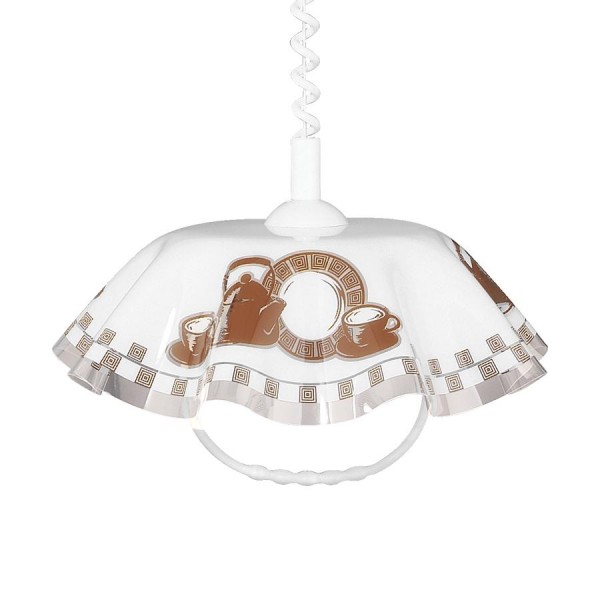 Függeszték E27 60W barna LYRA ACRYL