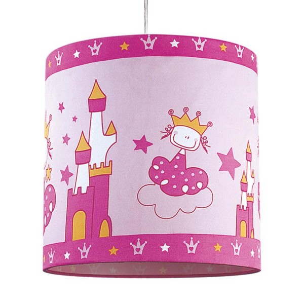 Függeszték E27 60W rózsaszín LUNETIC