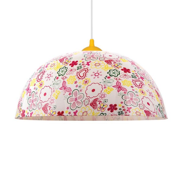 Függeszték E27 60W rózsaszín FLOWERS