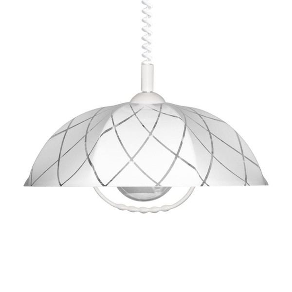 Függeszték E27 60W fehér LYRA ACRYL VI