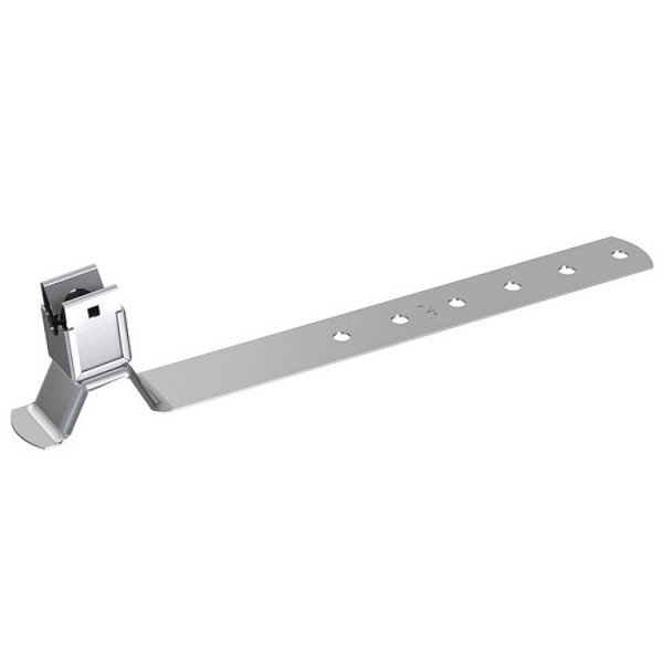 Tetővezeték tartó (lapos acél) V2A 410mm