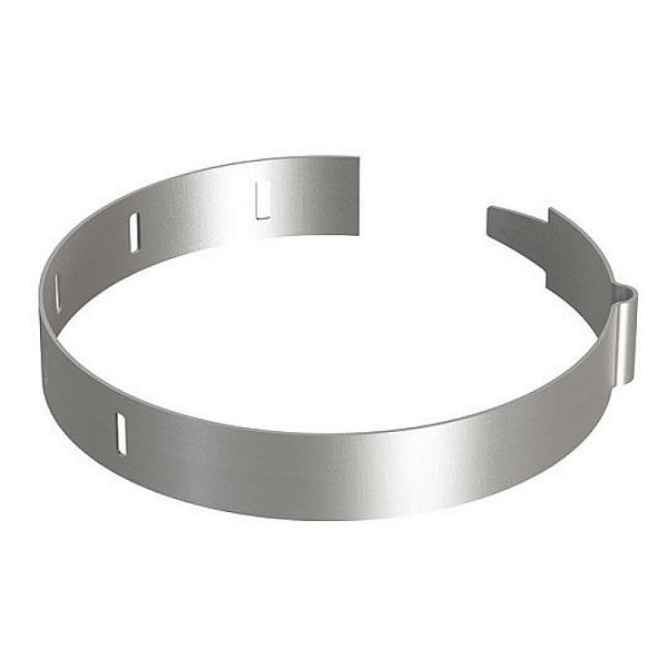 Rögzítőbilincs 80-120mm bordás Al