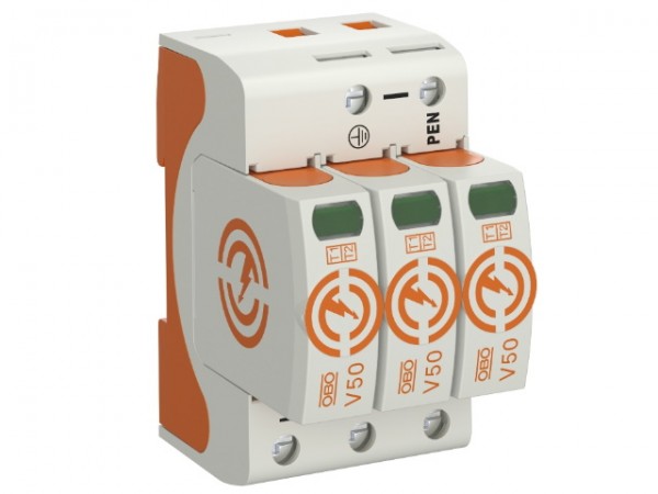 Túlfesz.levezető 3P T1-T2 B+C