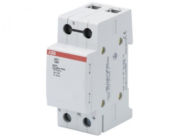 Túlfesz.levezető 1P B 100kA (TT rendsz.)