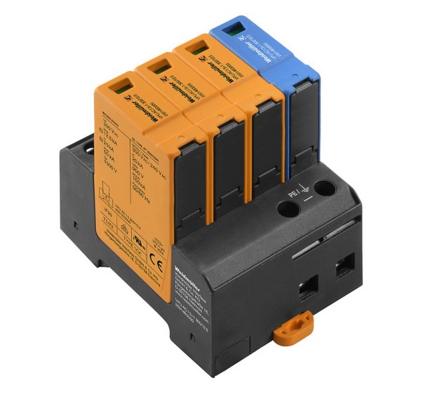 Túlfesz.levezető 3P+N T1-T2 B+C