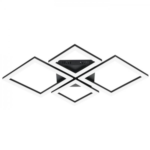 Mennyezeti lámpa LED 42W fekete PARANDAY