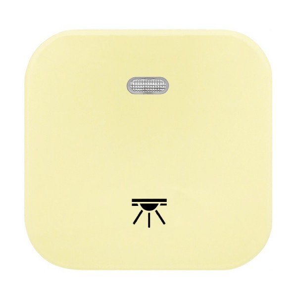 Világító billenőlap lámpajellel krém