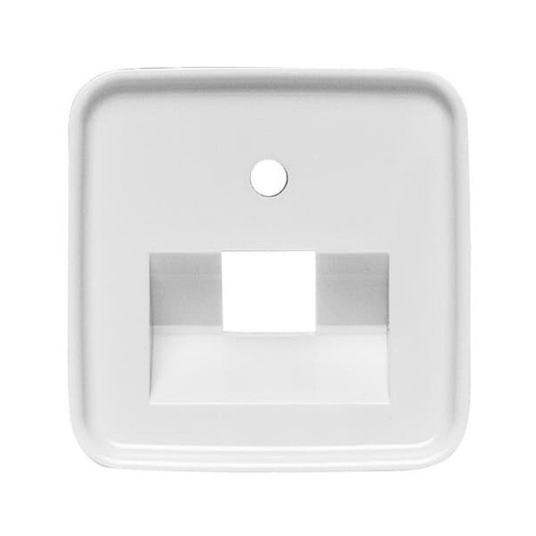 Fedlap telefon RJ11/RJ45 fehér