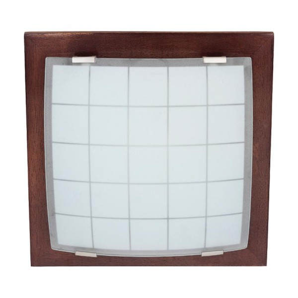 Mennyezeti lámpa E27 60W barna GEOMETRIC