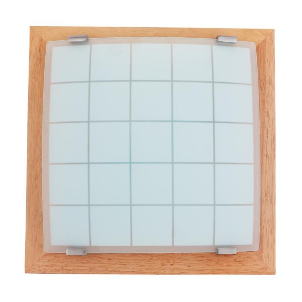 Mennyezeti lámpa E27 60Wx2 barna GEOMETR