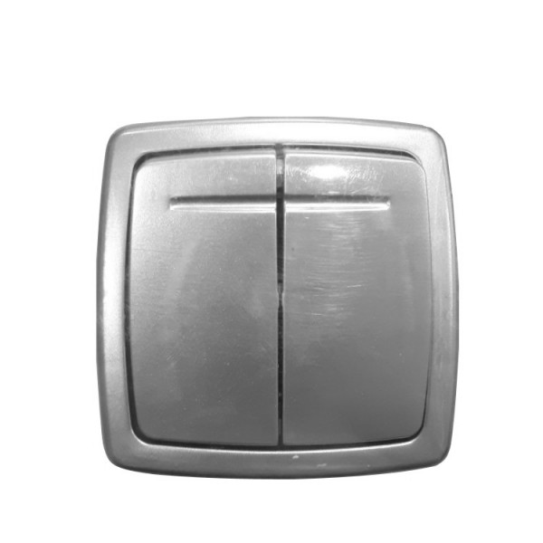 Kapcsoló s csillár ezüst+keret