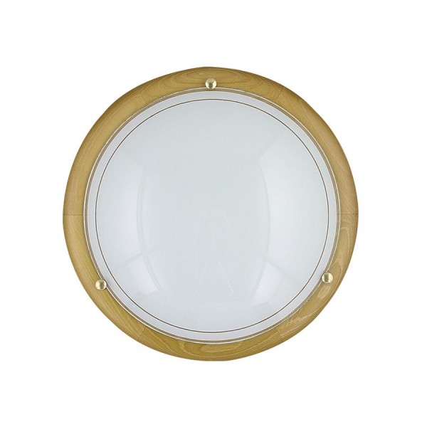 Mennyezeti lámpa E27 60W barna UFO