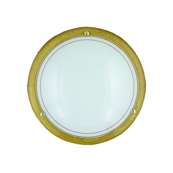 Mennyezeti lámpa E27 60W barna UFO