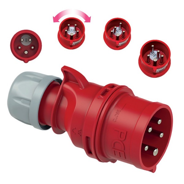 Dugvilla függő 32A (3P+N+PE) /f.váltós/