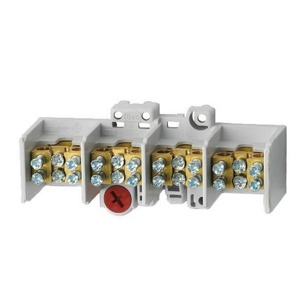 Fővezeték kapocs 4P 25/16mm2 3x4cs+1x8cs