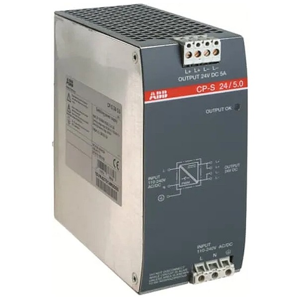 Tápegység 230/24VDC 120W 5A TS35