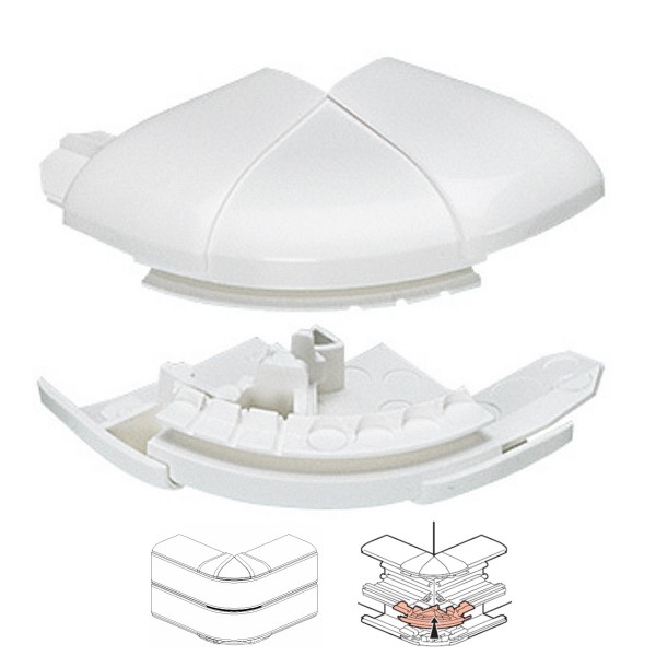 DLP külső könyök 150x65 csat.hoz