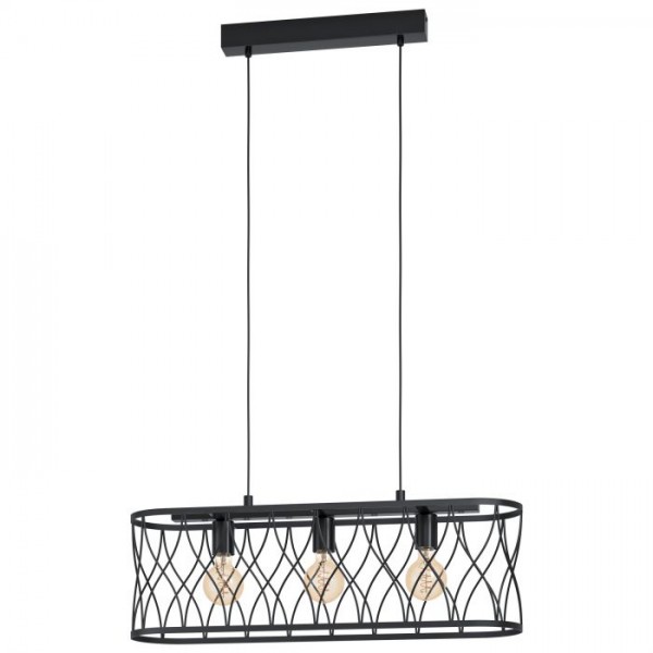 Függeszték E27 40Wx3 fekete GILTSPUR